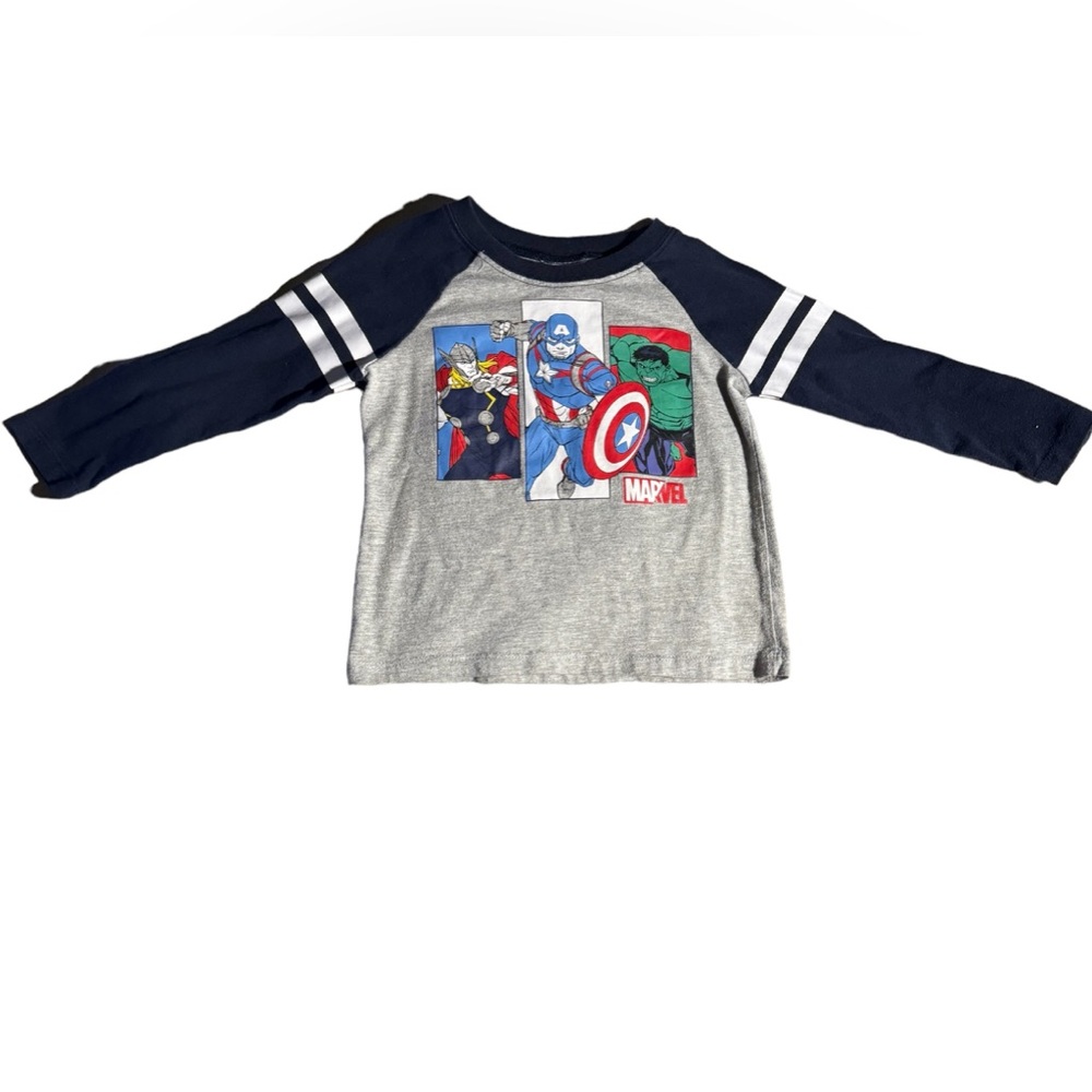 3 FOR $10 MARVEL Avengers 3T Boys Long Sleeve Top